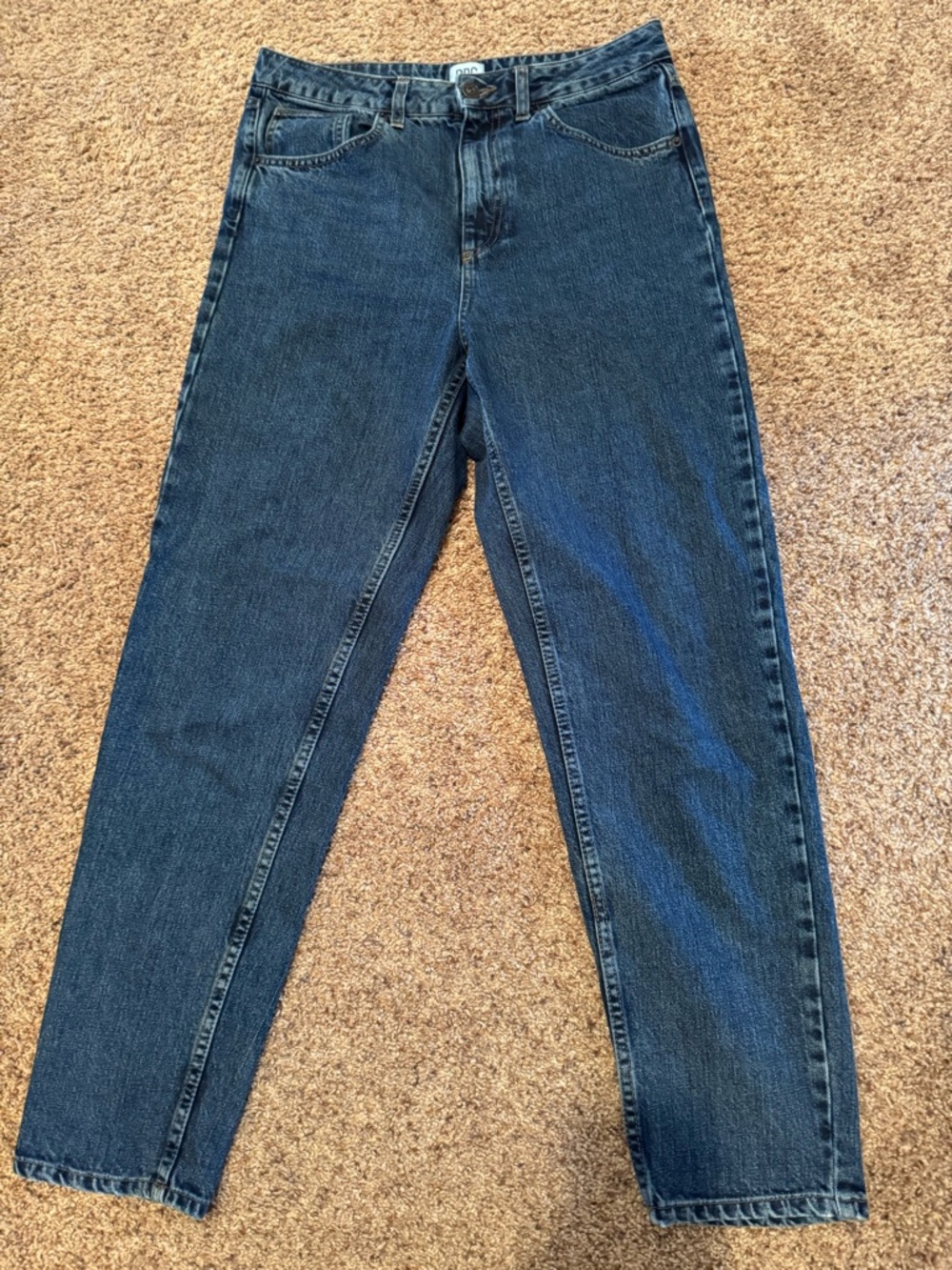 Women’s Dark Blue High-Rise Straight Jeans BDG